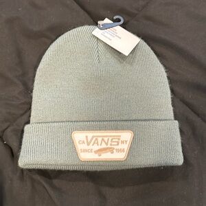 Vans. Sage Green beanie. Fall 24